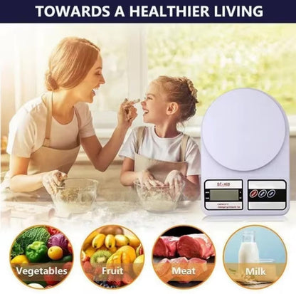 10kg Electronic Digital Kitchen Scale - High Precision Weight Machine for Cooking, Baking, Jewelry & Baby Food