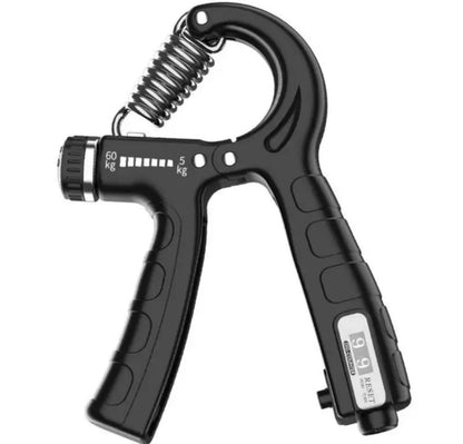 Professional Automatic Counting Hand Gripper - Adjustable 5-60KG Resistance Forearm & Wrist Strength Trainer for Athletes & Musicians