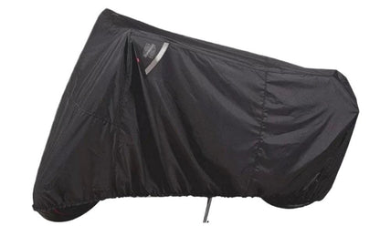 Universal Black Motorbike Cover for 70cc to 150cc - Heavy Duty Dustproof & UV Resistant Motorcycle Body Cover