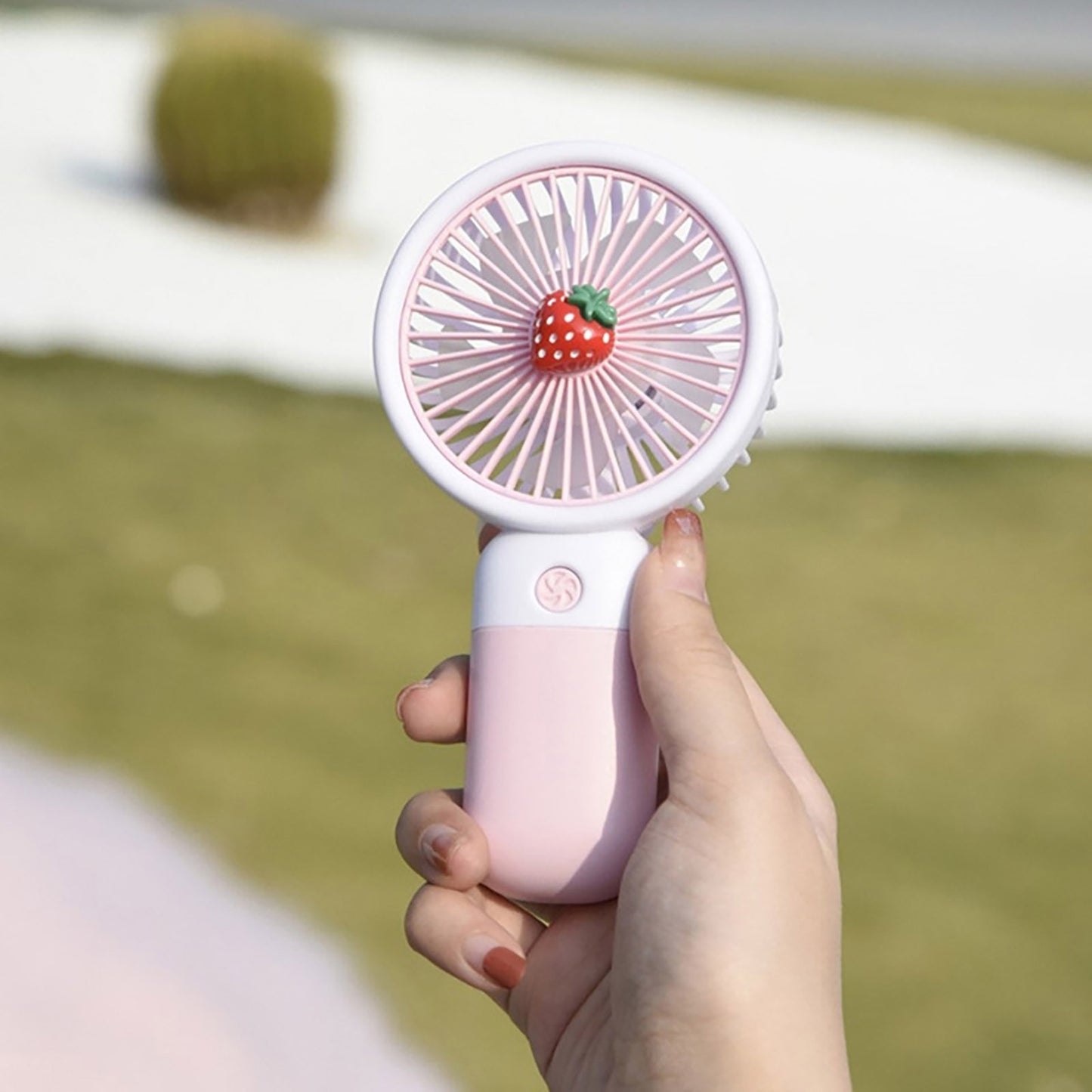 Portable USB Rechargeable Mini Fan - Handheld & Desktop Cooling Fan for Kids, Travel, and Office | Lightweight Personal Electric Fan