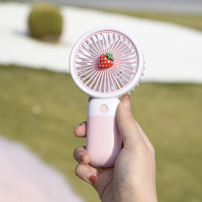Portable USB Rechargeable Mini Fan - Handheld & Desktop Cooling Fan for Kids, Travel, and Office | Lightweight Personal Electric Fan